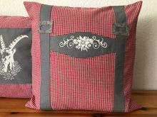 Load image into Gallery viewer, 1x country house style cushion cover * cushion cover * farmhouse decorative cushion * Bavaria *
