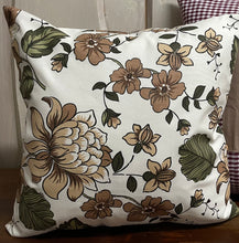 Load image into Gallery viewer, 1x country house style cushion cover * cushion cover * decorative cushion * flowers
