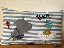Carregar imagem no visualizador da galeria, Namenskissen, Kuschelkissen, Kissen Geburt, Kinderkissen
