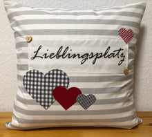 Lade das Bild in den Galerie-Viewer, Landhausstil Kissenhülle * Kissenbezug * Dekokissen * Lieblingsplatz *

