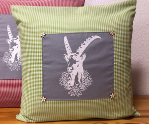 1x country house style cushion cover * cushion cover * farmhouse decorative cushion * Capricorn *