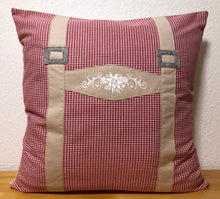 Load image into Gallery viewer, 1x country house style cushion cover * cushion cover * farmhouse decorative cushion * Bavaria *

