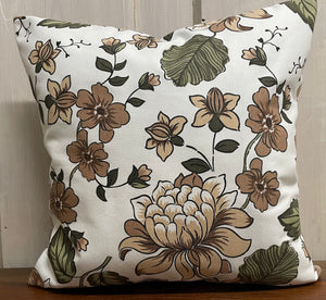 1x country house style cushion cover * cushion cover * decorative cushion * flowers