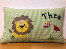 Lade das Bild in den Galerie-Viewer, Namenskissen, Kuschelkissen, Kissen Geburt, Kinderkissen
